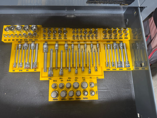 Quinn Master Bit Socket Set Organizer – Item 70347